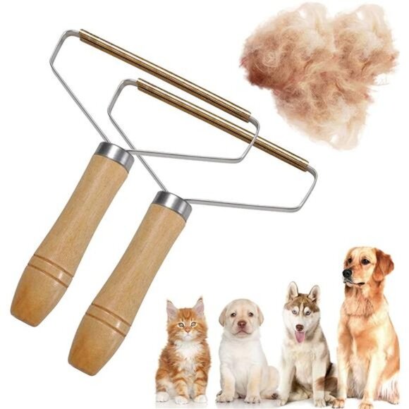 Portable Lint Remover, Clothes Fuzz Shaver - Reusable Double Sided Manual Clothe - Picture 1 of 6